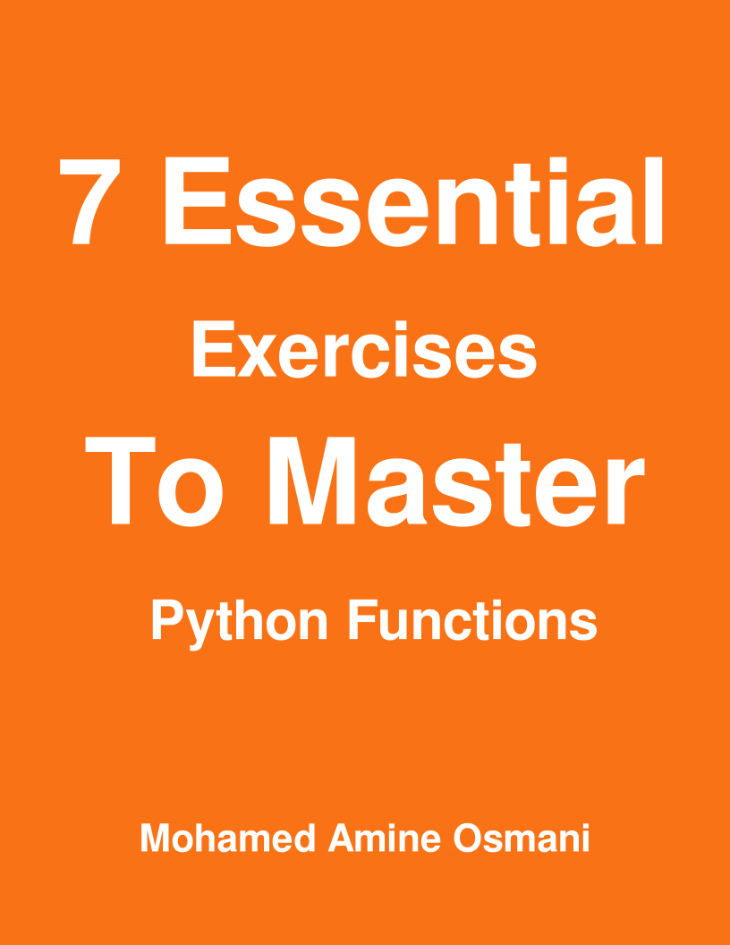 Python Exercises PDF